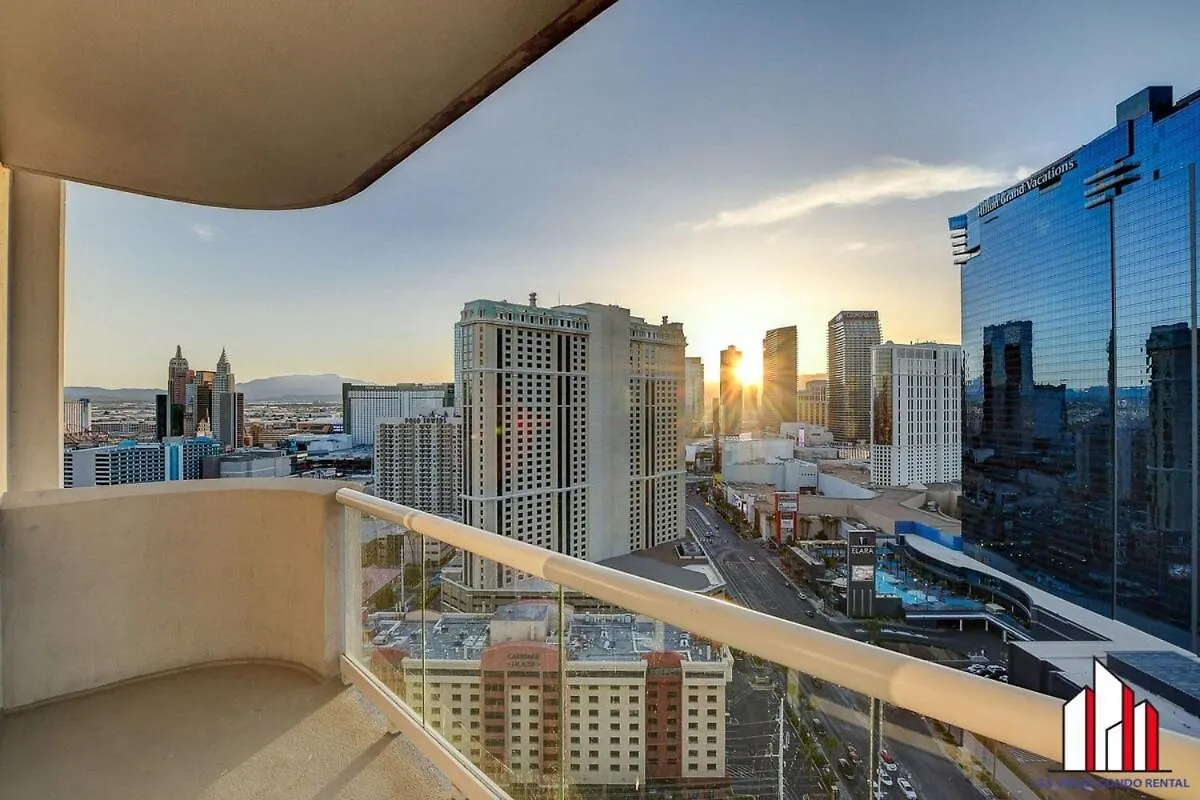 Mgm Signature-25-805 Balcony Strip Sphere F1 Views ラスベガス 別荘