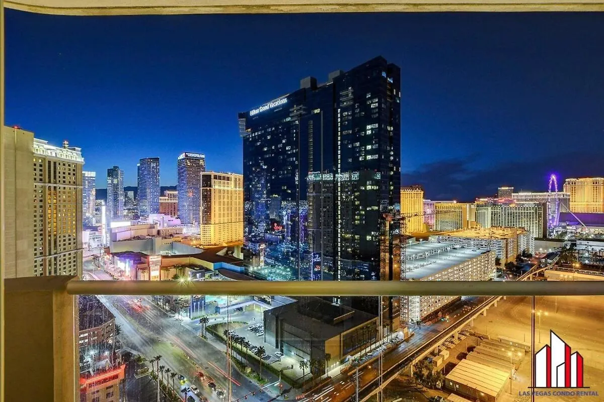 Mgm Signature-25-805 Balcony Strip Sphere F1 Views ラスベガス 別荘